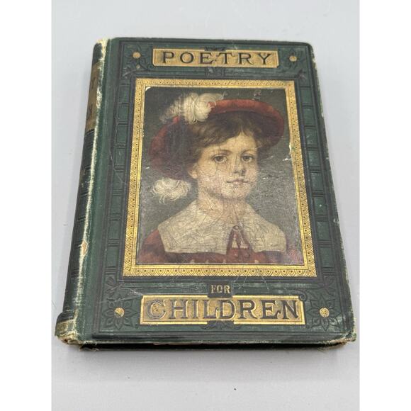 Other - Antique 1880 Poetry for Children E.P. Dutton Illustrated Victorian Book